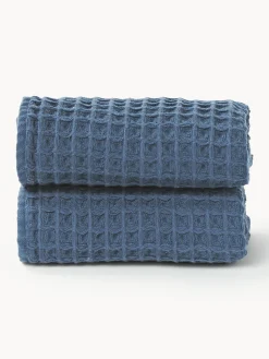 Asciugamano con struttura waffle Ines, varie misure