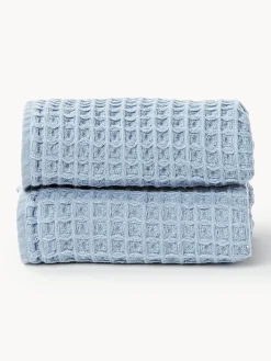 Asciugamano con struttura waffle Ines, varie misure
