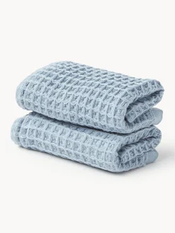 Asciugamano con struttura waffle Ines, varie misure