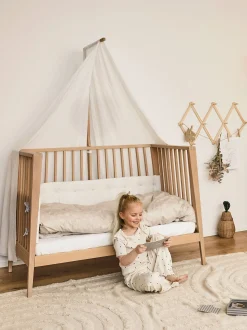 Asta in legno per baldacchino per culla Stick Leander Linea & Luna