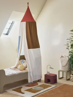 Baldacchino per letto in cotone organico Patch