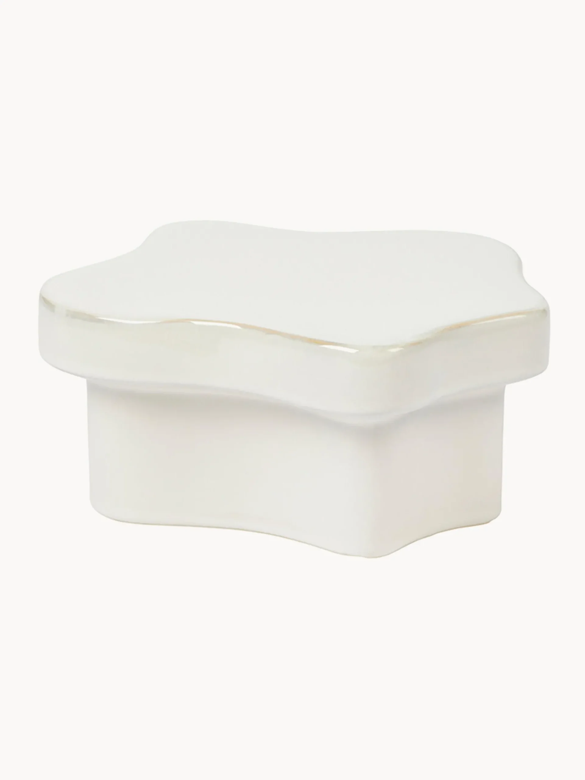 Base decorativa fatta a mano Sonja, larg. 22 cm