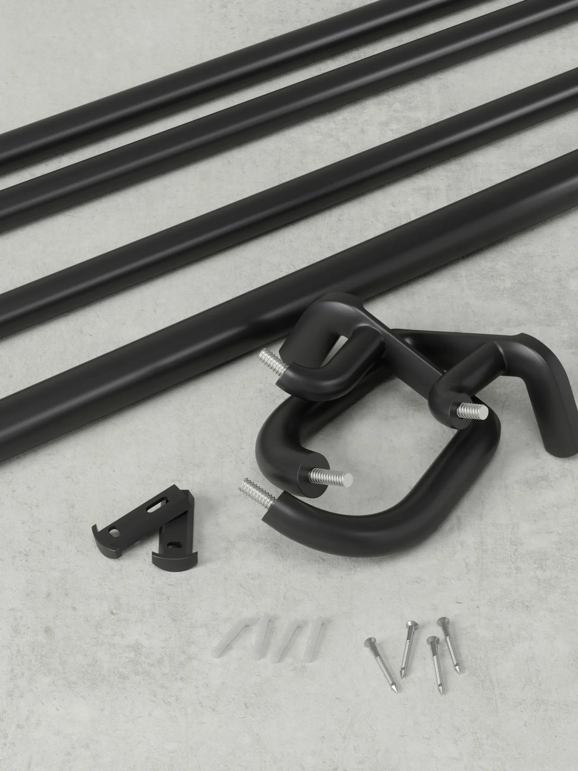 Bastone per tende Twilight, larg. 168-365 cm