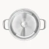 Batteria di pentole da cucina con tre strati KitchenAid, set da 7