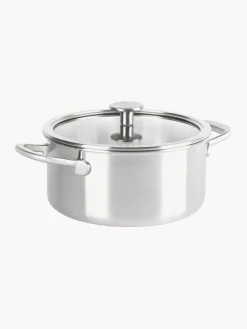 Batteria di pentole da cucina con tre strati KitchenAid, set da 7