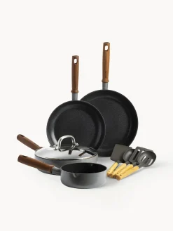 Batteria di pentole con rivestimento antiaderente Mayflower Pro, set da 8