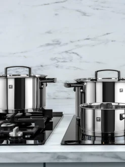 Batteria di pentole in acciaio inossidabile Bellasera, set da 5