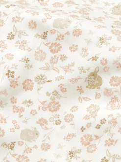 Biancheria da letto in raso di cotone Augusta, 140 x 200 cm + 1 federa 60 x 65 cm