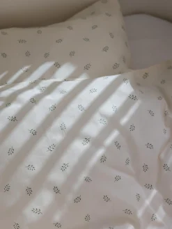 Biancheria da letto per bambini in cotone organico Sophora Leaves
