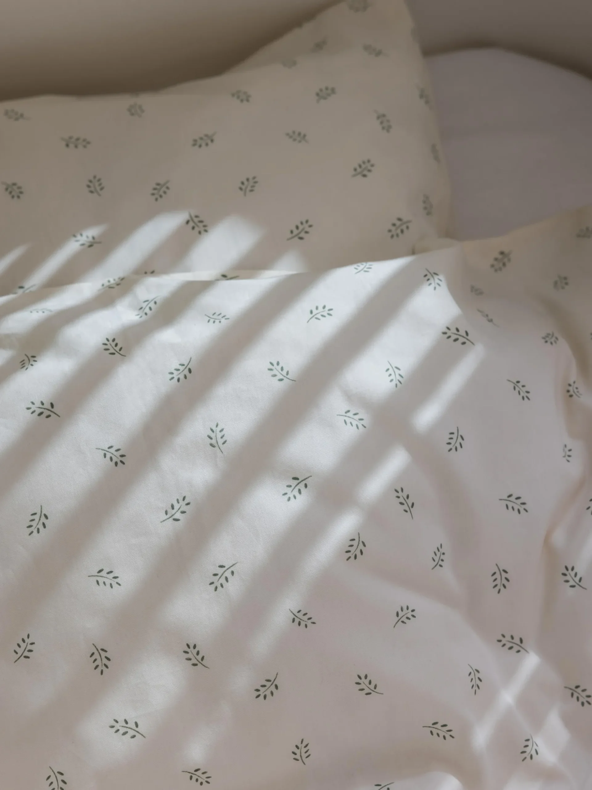 Biancheria da letto per bambini in cotone organico Sophora Leaves