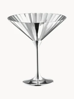 Bicchiere da martini placcato argento fatto a mano Belvedere