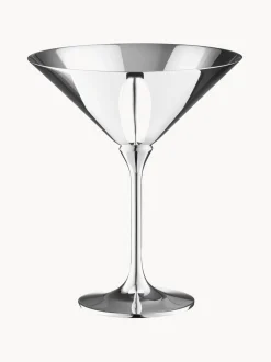 Bicchiere da martini placcato argento fatto a mano Dante