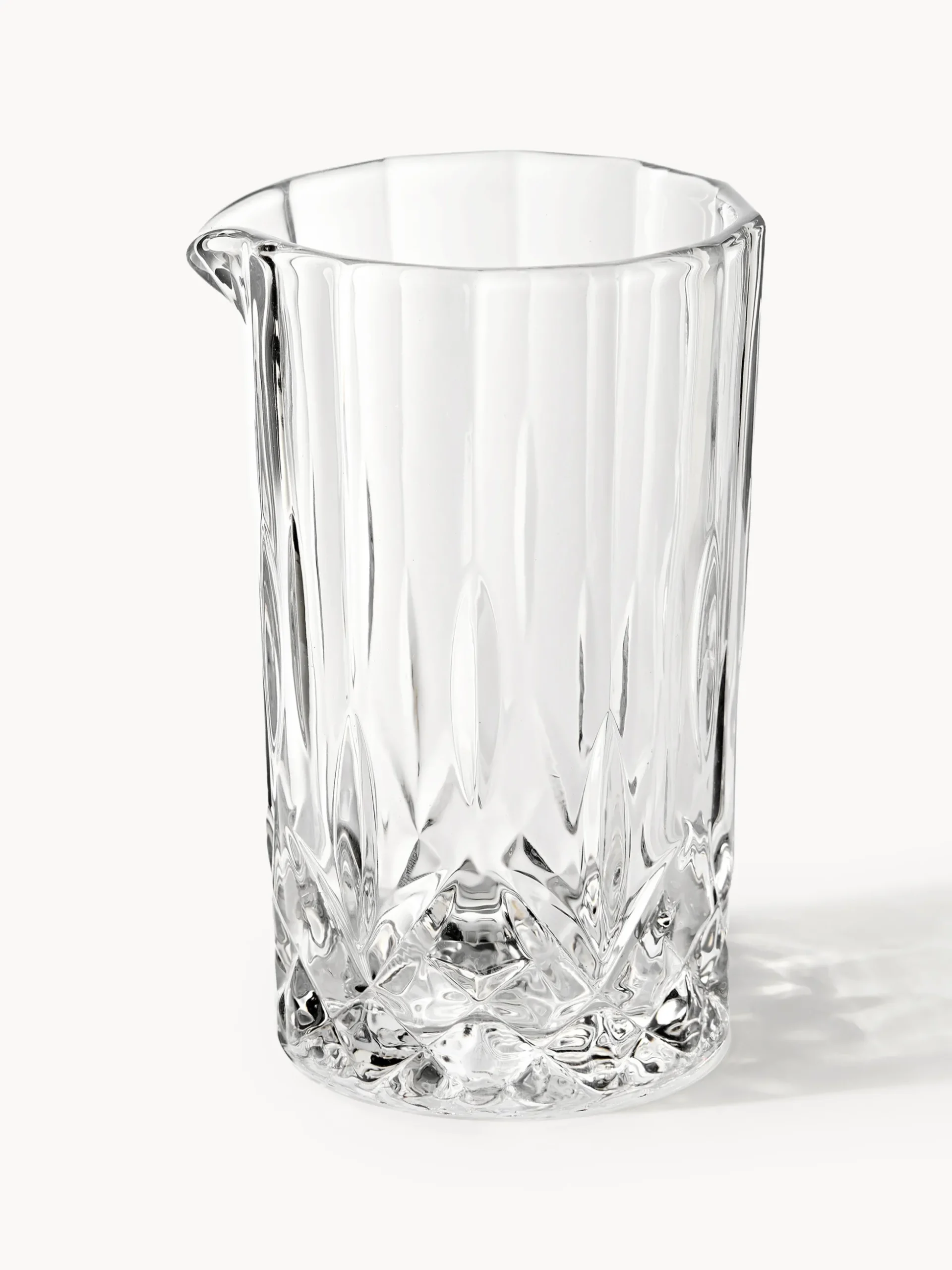 Bicchiere con scanalatura in rilievo George, 460 ml