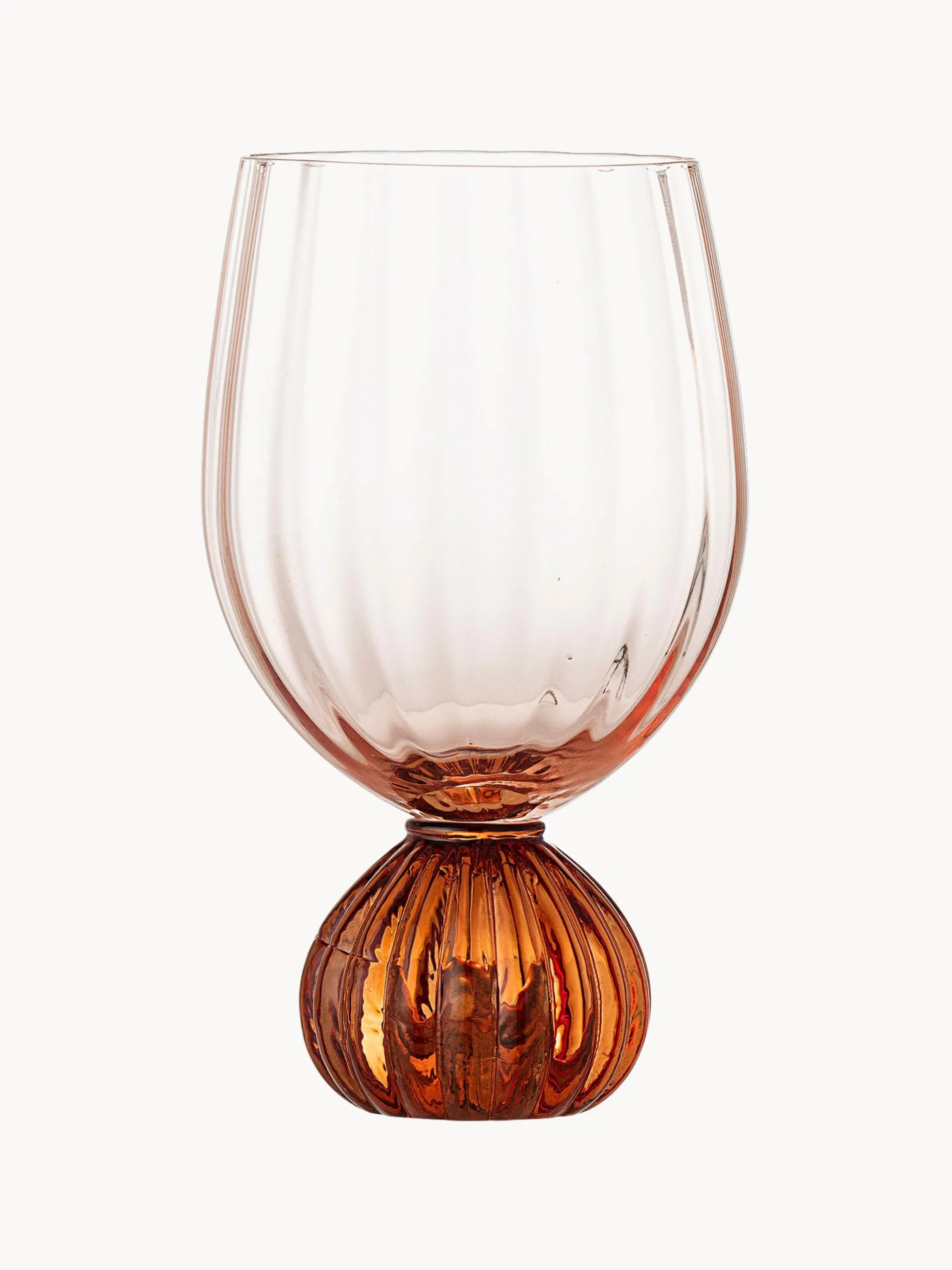 Bicchiere da vino in vetro soffiato Taurin