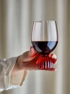 Bicchiere da vino in vetro soffiato Taurin