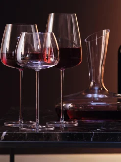 Bicchiere da vino rosso in vetro soffiato Wine Culture 2 pz