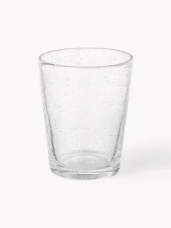 Bicchiere in vetro soffiato Bubble 4 pz