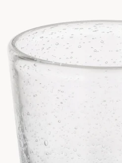 Bicchiere in vetro soffiato Bubble 4 pz