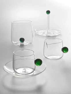 Bicchieri acqua fatti a mano in vetro borosilicato Bilia 6 pz