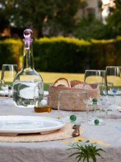 Bicchieri acqua fatti a mano in vetro borosilicato Bilia 6 pz