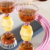 Bicchieri acqua in vetro borosilicato Tulip 2 pz