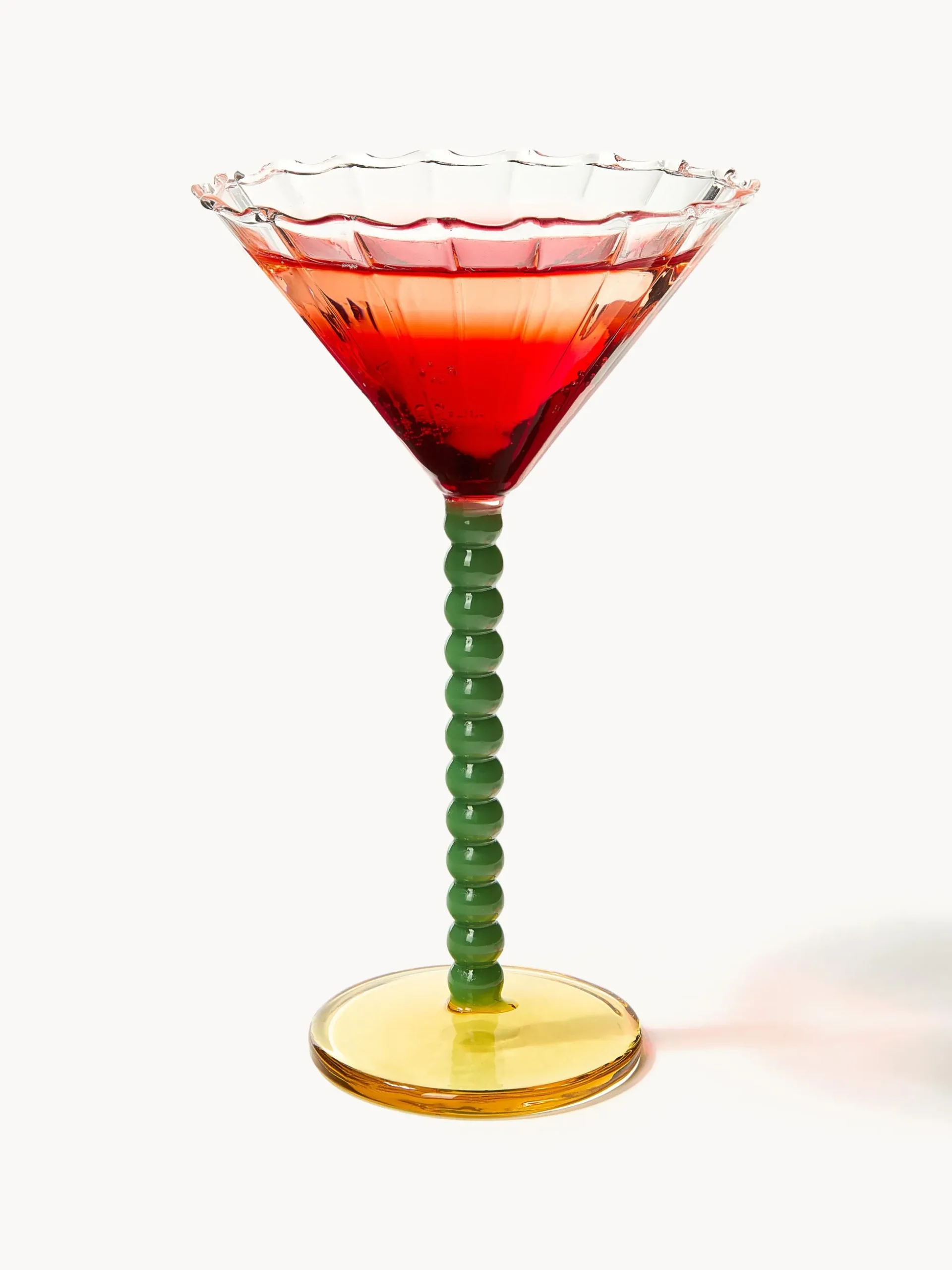 BicchierI da cocktail in vetro borosilicato Perle 2 pz