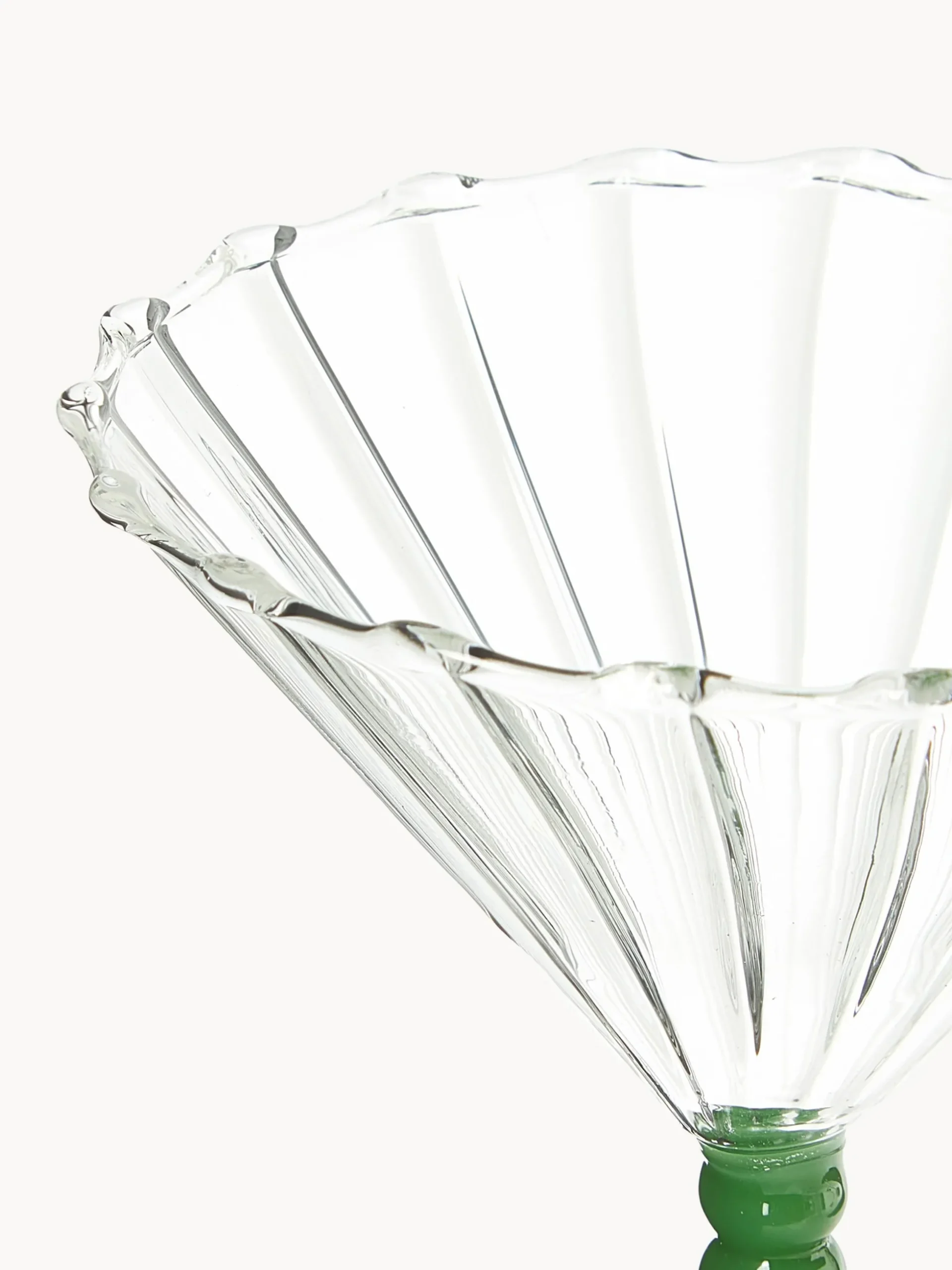 BicchierI da cocktail in vetro borosilicato Perle 2 pz