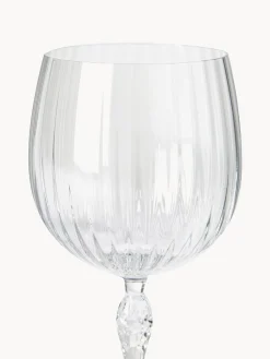 Bicchieri da gin con struttura scanalata America's Cocktail 4 pz