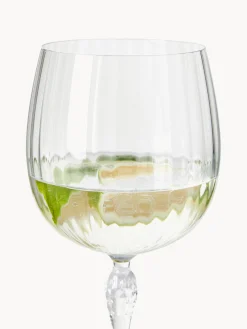 Bicchieri da gin con struttura scanalata America's Cocktail 4 pz