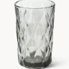 Bicchieri da long drink con motivo strutturato Colorado, set da 4