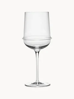 Bicchieri da vino bianco in vetro soffiato Dune 4 pz