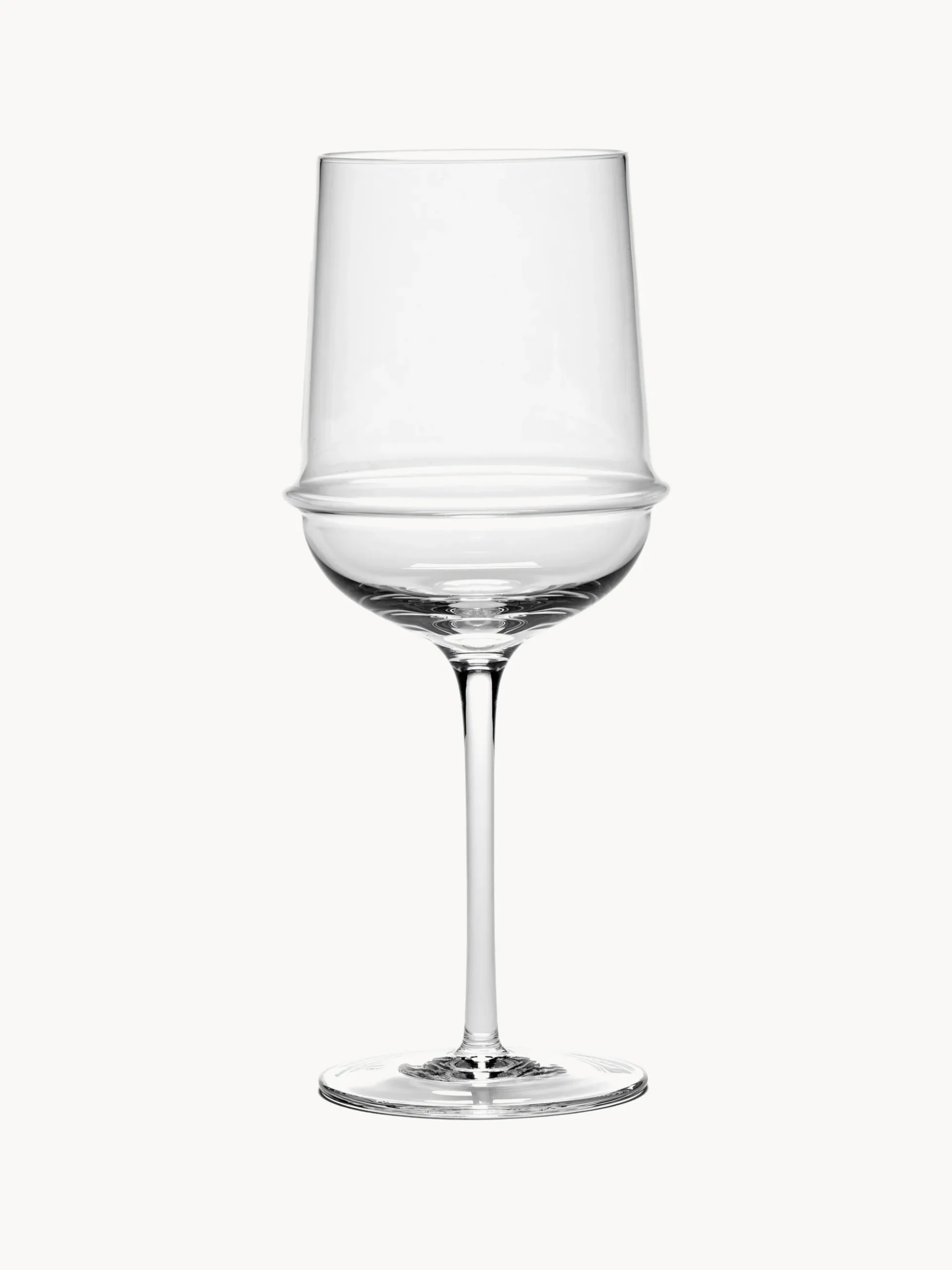 Bicchieri da vino bianco in vetro soffiato Dune 4 pz