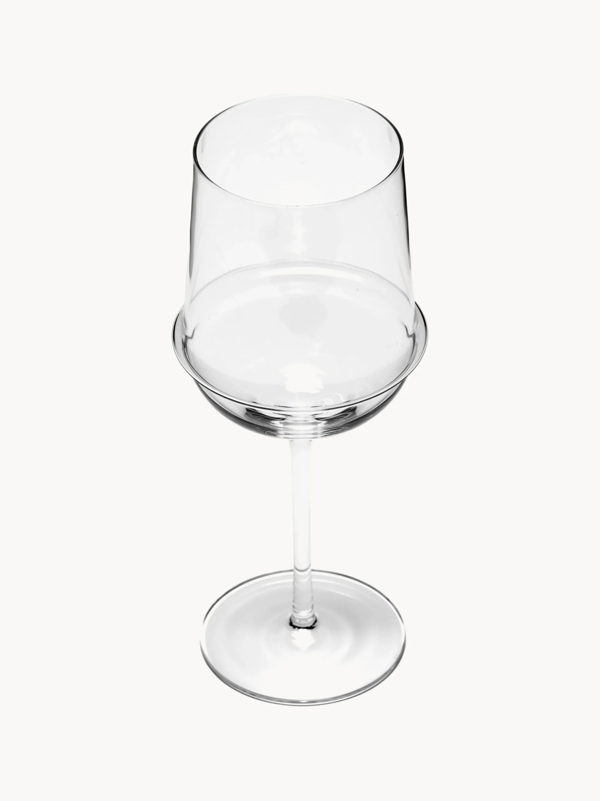 Bicchieri da vino bianco in vetro soffiato Dune 4 pz