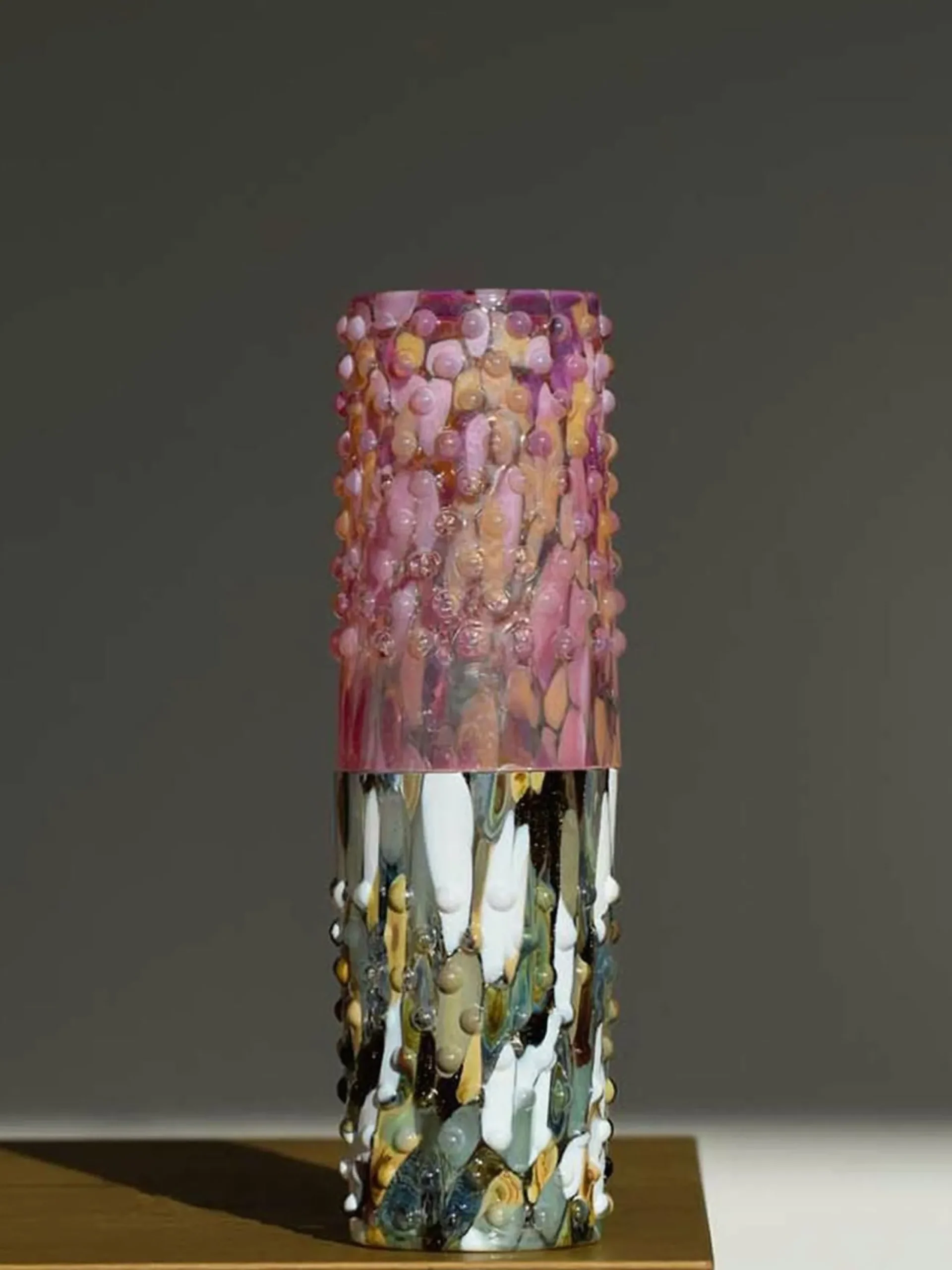 Bicchieri in vetro soffiato Confetti Hobnail 2 pz