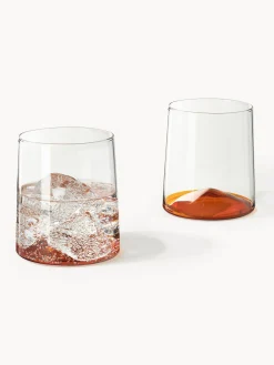 Bicchieri per acqua in vetro soffiato Hadley 4 pz