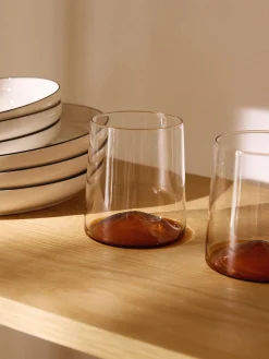 Bicchieri per acqua in vetro soffiato Hadley 4 pz