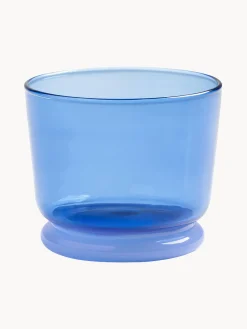 Bicchieri acqua in vetro borosilicato fatti a mano Dew 2 pz