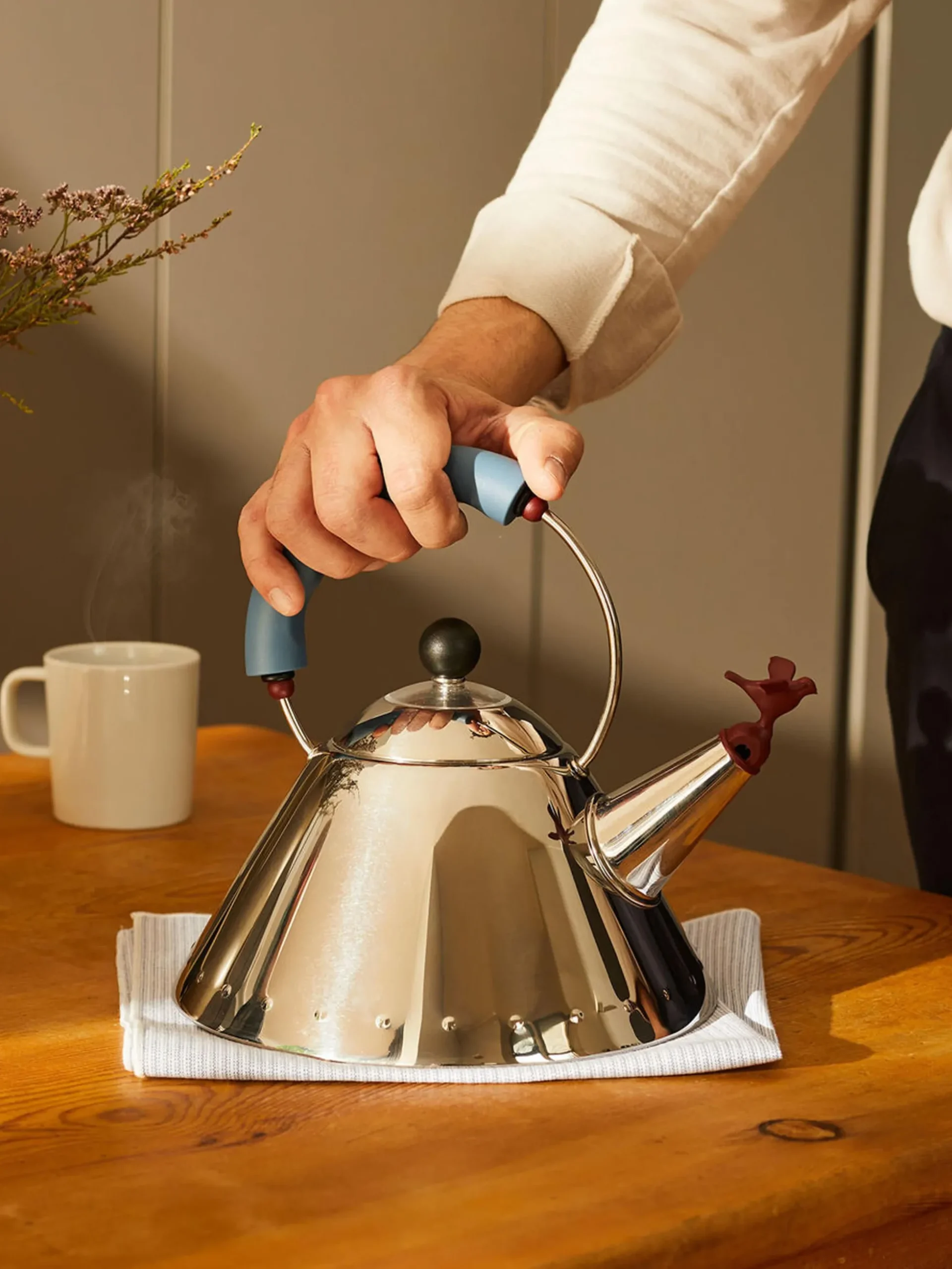 Bollitore con fischietto Bird, 2 L