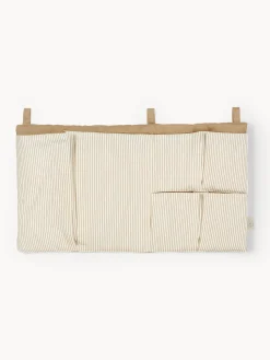 Borsa da letto in cotone organico Camel