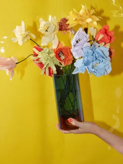 Bouquet di fiori artificiali fatto a mano Good Luck
