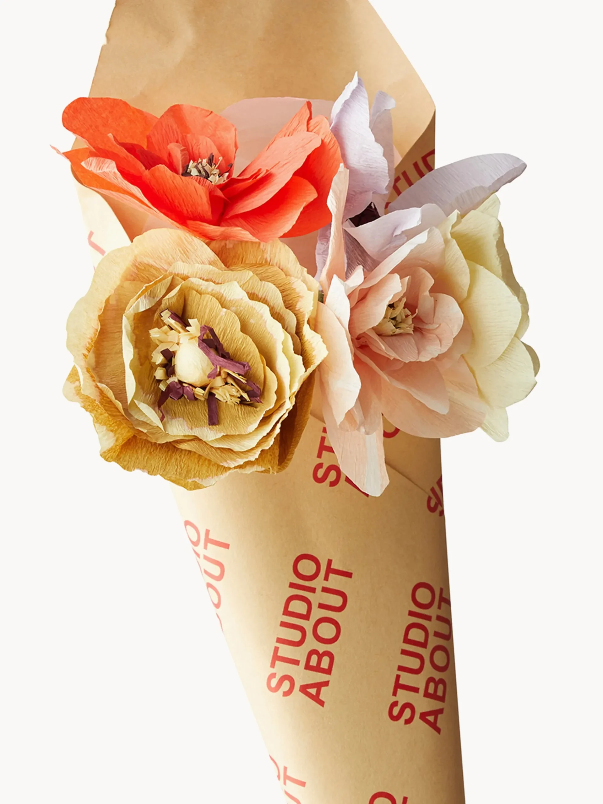 Bouquet di fiori artificiali fatto a mano Spring