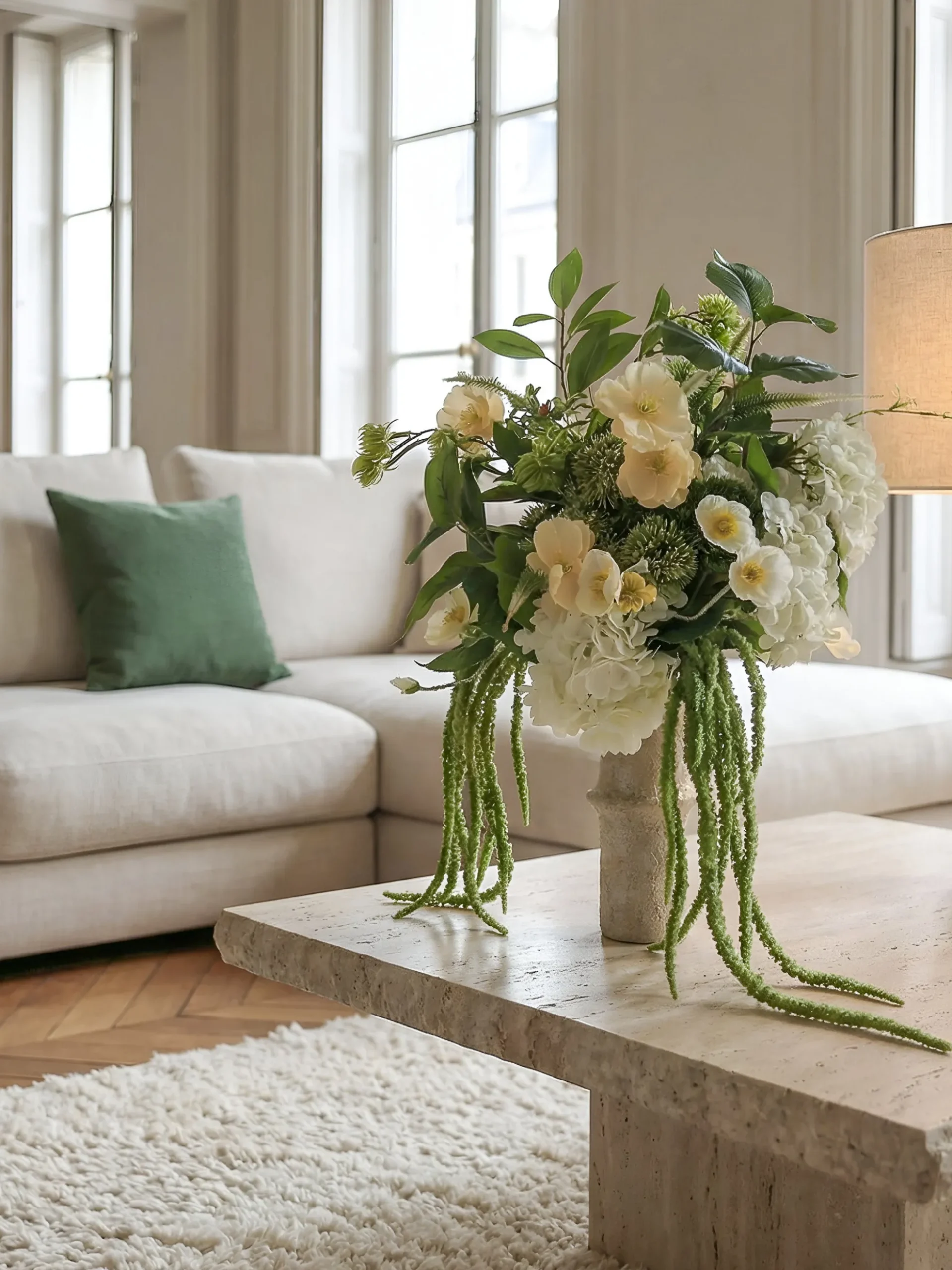 Bouquet di fiori artificiali Ivory Bloom