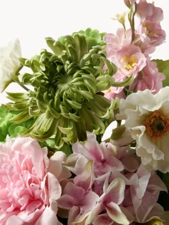 Bouquet di fiori artificiali Verdant Blush
