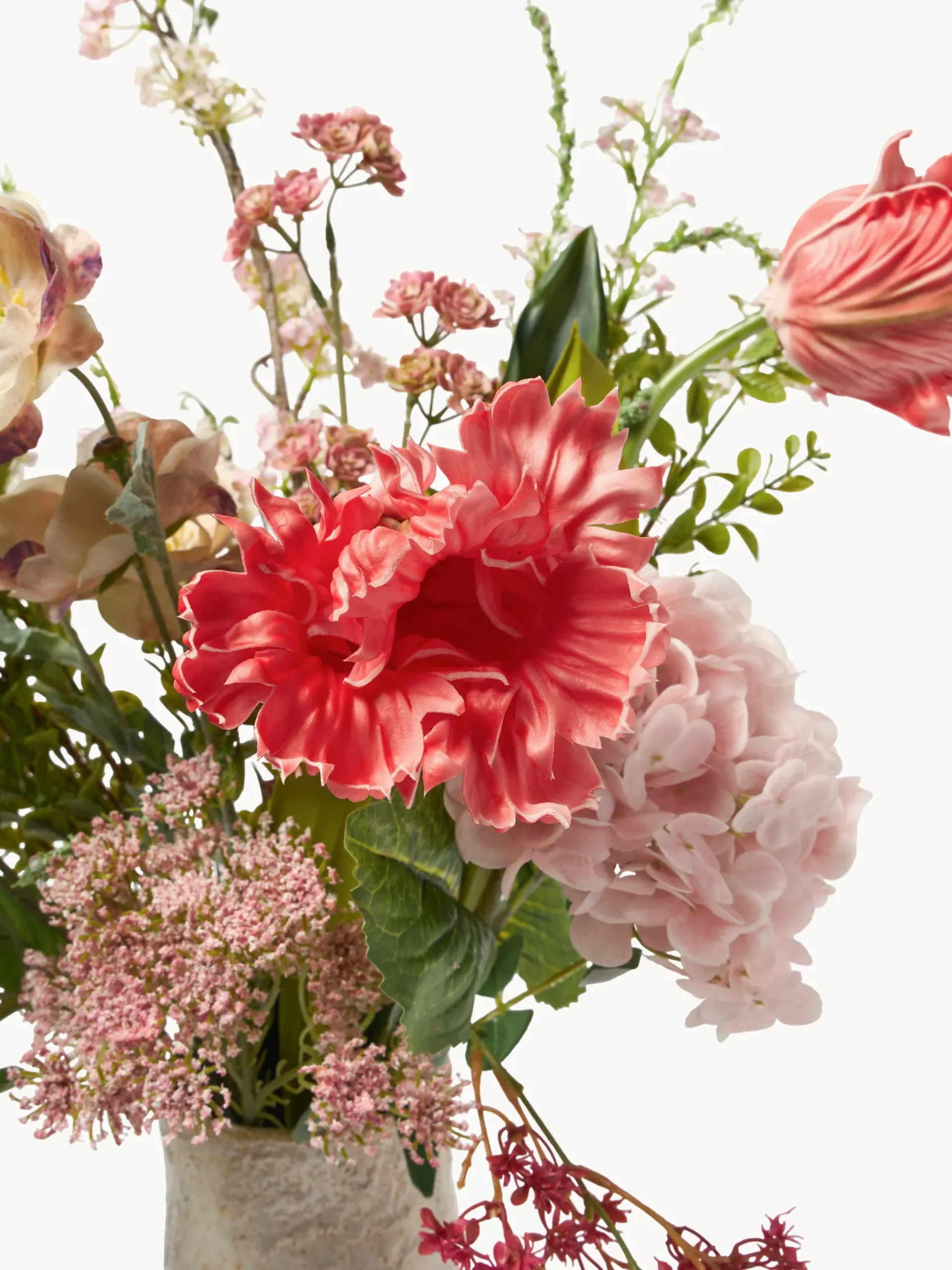 Bouquet di fiori artificiali Blush Rhapsody