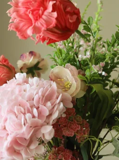 Bouquet di fiori artificiali Blush Rhapsody