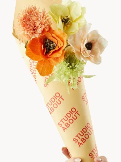 Bouquet di fiori in carta fatto a mano Sunshine