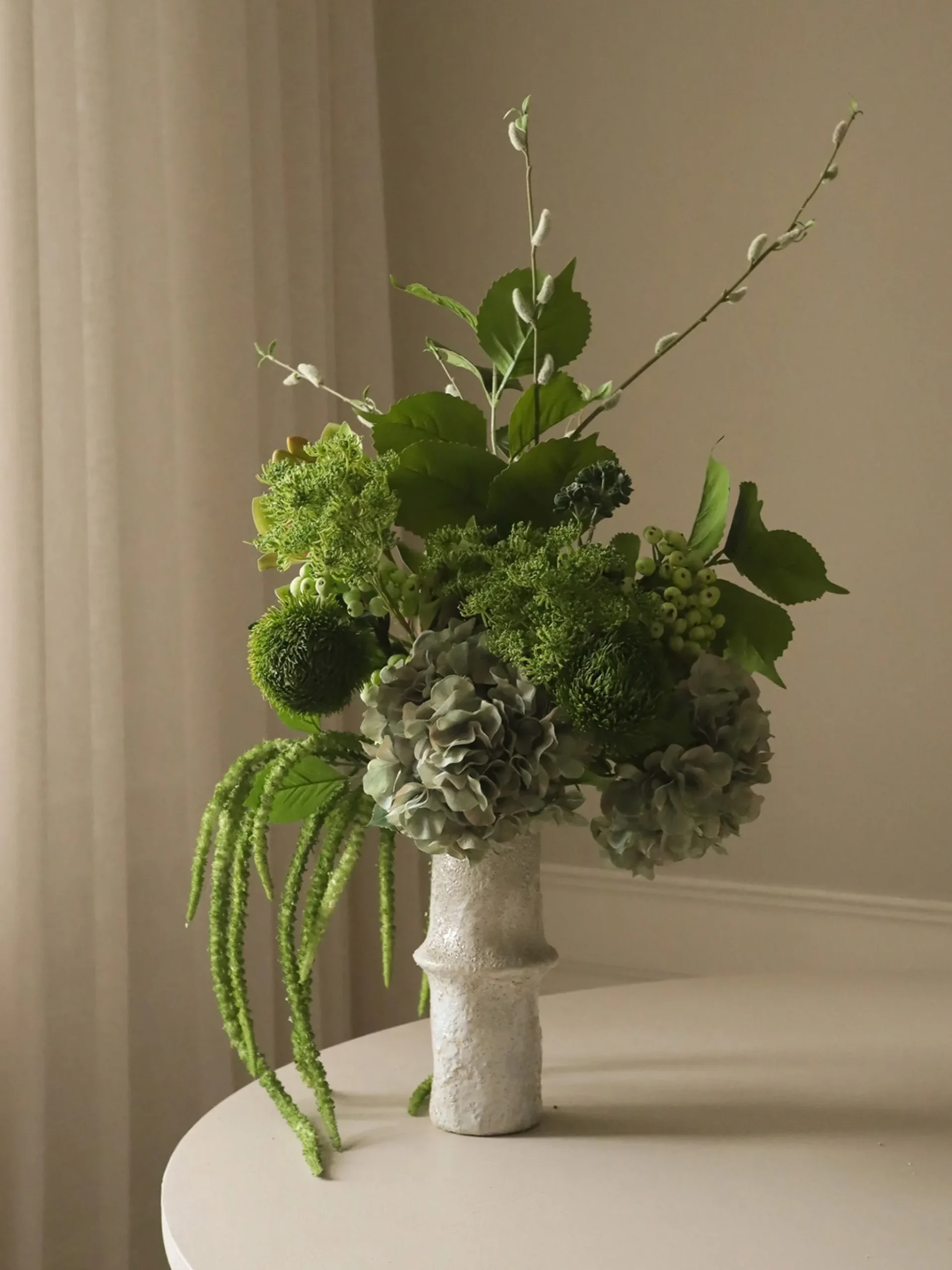 Bouquet di fiori artificiali Emerald Essence