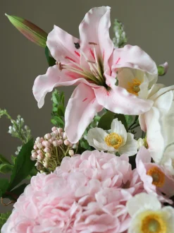 Bouquet di fiori artificiali Milkshake