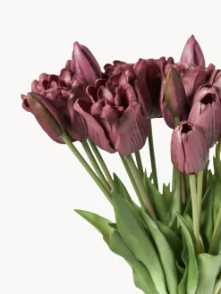 Bouquet di fiori artificiali Purple Tulip