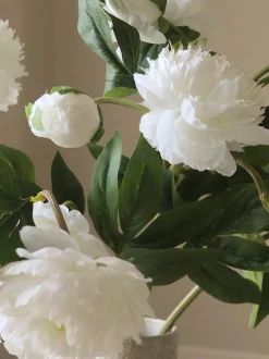 Bouquet di fiori artificiali Peony